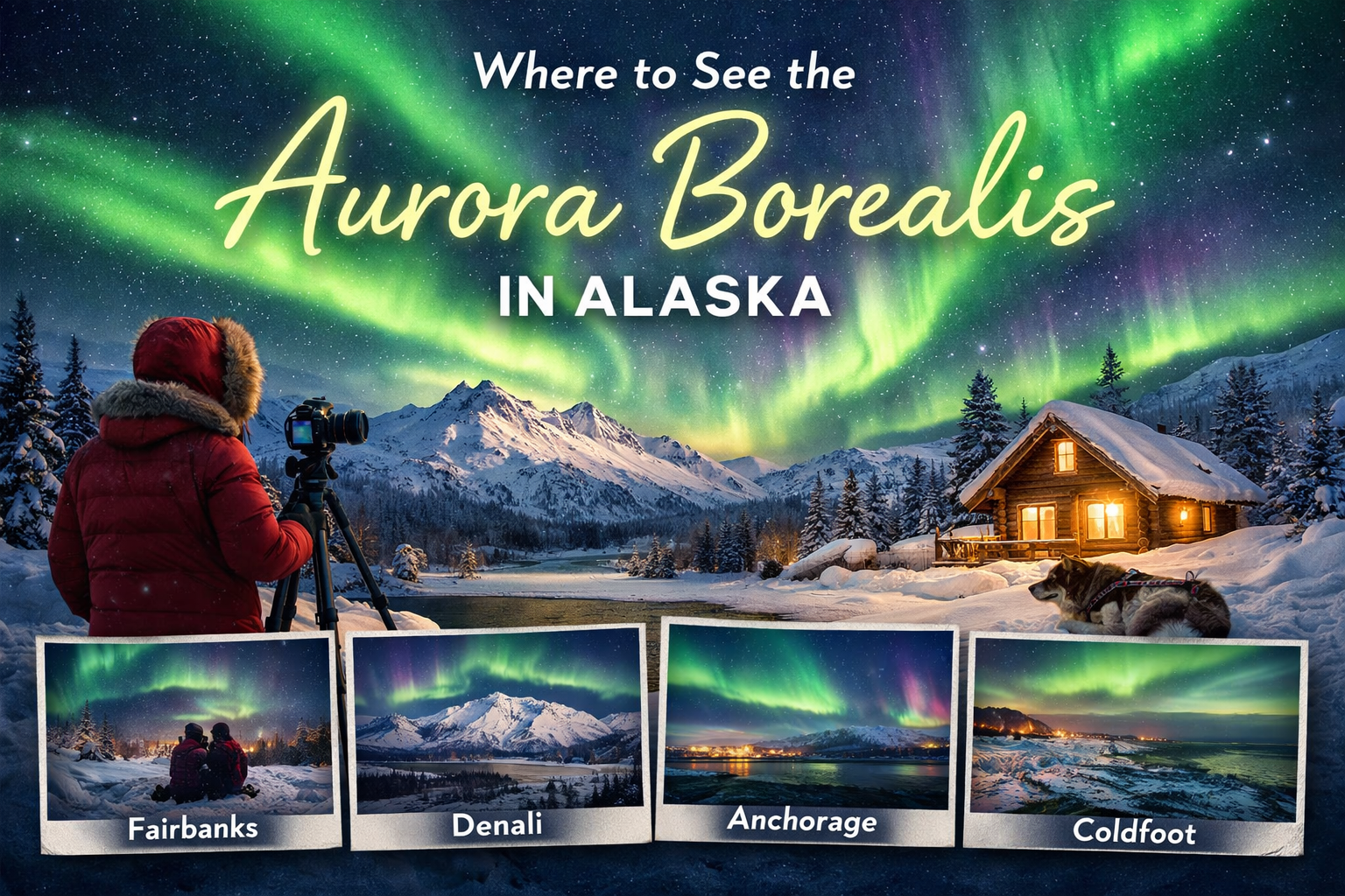 10 Best Places to See Aurora in Alaska USA for Stunning Views